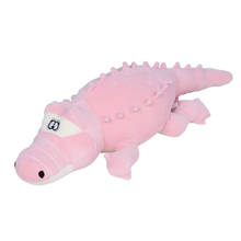 Dorimytrader Giant Cartoon Lying Crocodile Plush Toy Big Animal Alligator Stuffed Pillow Doll Kids Gift 49inch 125cm DY61014 2024 - buy cheap