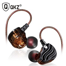 QKZ KD4 Наушники Hi-Fi музыке стерео наушники-вкладыши Running MP3 плеер игровая гарнитура двойной драйвер с микрофоном 2024 - купить недорого