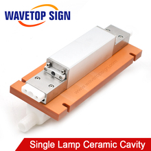 WaveTopSign Laser Welding Machine Single Lamp Ceramic Cavity use Xenon Lamp 8*125*270mm Crystal Rod 7*145mm 2024 - buy cheap