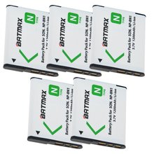 NP 5Pcs NP-BN1 BN1 NPBN1 Baterias (1200 mAh) para Sony Cyber Shot-DSC DSC S750 S780 W630 TX5 W310 T99 Atacado 2024 - compre barato