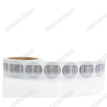 5000pcs/lot R40mm Round EAS RF soft label 8.2mhz for supermarket EAS checkpoint security soft tag free shipping 2024 - buy cheap