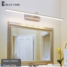 Large Modern LED Wall Light For Bathroom Lamp Wall Sconce Led Wall Lamp Barthroom Mirror Front light White L120 100 80 60 40cm 2024 - buy cheap
