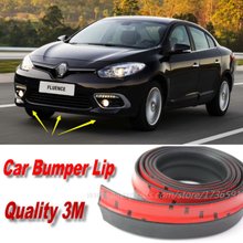 Bumper Lips For Renault Fluence / SM3 / Auto Car Front Lip Deflector Lips Skirt / Body Kit Strip / Body Chassis Side Protection 2024 - buy cheap