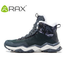 RAX Men's Winter Hiking Boots Mountain Trekking Anti-slip ShoesBreathable Comfortable Soft Mountain Shoes for Professional Men 2024 - buy cheap