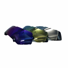 Capacete de motocicleta com viseira colorida, escudo masei 610 atômico man ferro dobrável, novo 2024 - compre barato