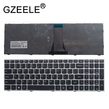 GZEELE US-teclado para portátil Lenovo Touch B50-45, B50-70, B50-80, B70-80, Z50-70, Z50-75, versión plateada US 2024 - compra barato