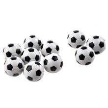 6PCS Small Football Style Table Ball Foosball Hard Plastic Table Ball Counterpart Game Children Toy 2024 - buy cheap