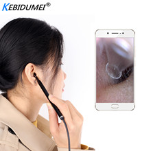 Kebidumei Earpick Health Care Tool Ear Cleaning Endoscope 3 in1 USB HD Visual Ear Spoon 5.5mm Mini Camera for Android win8/7 PC 2024 - buy cheap