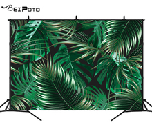 Beipoto plano de fundo de fotografia, folhas de plantas tropicais, plano de fundo de foto, casamento, floral, decoração de festa, chá de bebê 2024 - compre barato