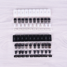 10 Uds Micro USB 5PIN soldadura tipo conector macho cargador 5P USB toma de carga trasera 4 en 1 blanco negro 2024 - compra barato