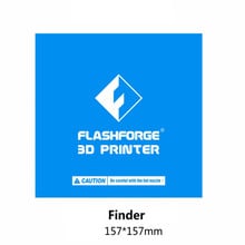 1pcs Flashforge 3D printer Finder stickers 3D printer platform tape 157*157mm build plate tape 2024 - buy cheap