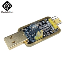 CH340G CH340 RS232 to TTL Module Upgrade USB to Serial Port Gold Module Replace PL2303 In Nine Brush Plates With Dupont Jumper 2024 - buy cheap