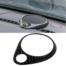 Car Styling Accessories For Jeep Grand Cherokee 2014 2015 2016 2017 2018 Carbon fiber look Dashboard Speaker Cover Trim 1Pcs 2024 - buy cheap