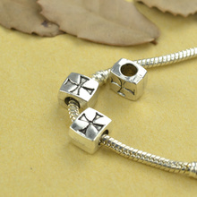 15 pcs Zinc Alloy Bead DIY European big hole crosses metal Beads Fits Charm Bracelets Necklaces Pendants making 18179 2024 - buy cheap