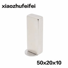 1/2/10Pcs 50x20x10 Neodymium Magnet 50mm x 20mm x 10mm N35 NdFeB Block Super Powerful Strong Permanent Magnetic imanes 50*20*10 2024 - buy cheap