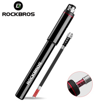 ROCKBROS Bicycle Pump Mountain Pump For Bike Aluminum Alloy Portable With Pressure Gauge Inflator Cycling Tire Pump Presta Valve 2024 - buy cheap