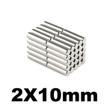 30 pcs neodymium magnet 2x10mm N35 Small Disc Round Super Strong magnets 2*10 mm Powerful Rare Earth Neodymium Magnets 2x10 mm 2024 - buy cheap