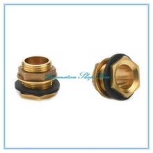 1/2" 3/4" 1" Male Brass Pipe Single Loose Key Swivel Fitting Nut Water Tank Jointer Connector Copper 2024 - buy cheap