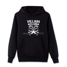 The Villain Club Marty Scurll The Bullet Club Elite Cool Sweatshirts Men Cotton Fleece Hoodies Hip Hop Coat Tops Streetwear 2024 - buy cheap