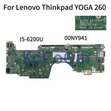KoCoQin-placa base para ordenador portátil, accesorio para IBM Thinkpad YOGA 260 I5-6200U, 00NY941 00NY942 01AY880 01AY767 01AY879 AIZS1 LA-C581P 2024 - compra barato