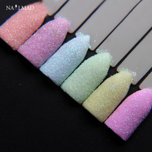 6colors NailMAD Pastel Nail Glitter Set Nail Art Glitter Powder Dust Ultra-fine Glitters Mix 2024 - buy cheap