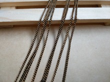 bracelet necklace  material DIY steel chain accessories  Jewelry parts /2*3MM SMM1121 2024 - buy cheap