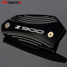 For Kawasaki z900 Z 900 2017 2018Motorcycle Accessories Front Fluid Reservoir Cover Cylinder Reservoir Brake Cap with logo 2024 - buy cheap