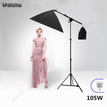 Photo fill light Stand kit 105W LED Lamp bulb photography softbox set single lamp head video beauty continuous lighting CD50 T10 2024 - buy cheap
