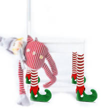 4pcs Christmas Santa Elasticity Table Chair Legs Elasticity Feet Sock Sleeve Cover Floor Protector Tables Leg Covers Xmas Home D 2024 - buy cheap