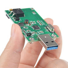 1Pc mSATA To USB3.0 Adapter Card Module  Wi-Fi Adapter Mini PCIE mSATA SSD To USB 3.0 Flash Drive Converter EM88 2024 - buy cheap