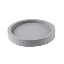 Concrete Round Tray Mold DIY Silicone Jewelry Storage Terrazzo Base Plate Mould 2024 - buy cheap