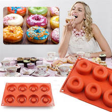 8 Hole Silicone Donut Muffin maker mold eco freindly Chocolate Cake Candy Cookie Cupcake Baking Doughnut mould DIY drop shipping 2024 - buy cheap