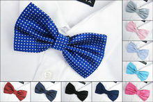 2018  Bow Ties For Male Classic Dot Pattern Bowties Business Suite Shirt Cravate Wedding Party  Men's Gravatas Tuexido 2024 - buy cheap