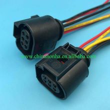 1/2/5/10/20/50/100 pces 1.5mm conector do carro corpo trança fiação plug 1j0973713 15cm fio 2024 - compre barato