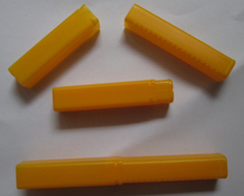 Caixa de ferramentas de plástico, amarelo, 14mm, 80-120mm, útil, caixa de eixo, caixas telescópicas quadradas