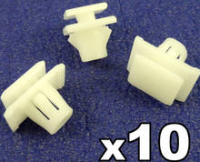 10x For Honda CRV Plastic Trim Clips for Protective Lower Door Moulding  Trim Strips 75315-S9A-004 2024 - buy cheap