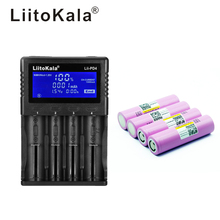1pcs LiitoKala lii-PD4 LCD 3.7V 18650 21700 battery Charger+4pcs 3.7V 18650 3000mAh INR18650 30Q li-ion Rechargeable Batteries 2024 - buy cheap