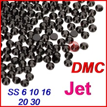 Top High Grade SS6 10 16 20 30 ss6 Jet Clear Crystal DMC Hotfix Rhinestone Flatback Iron On For Women DIY Clothes Motif Design 2024 - buy cheap