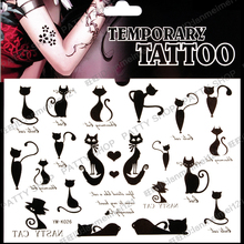 Tattoo stickers waterproof female sexy pussy small tattoo k26  temporary body art 2024 - купить недорого