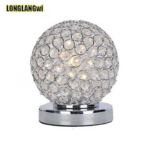 New simple modern decorative dimmable LED crystal Table Lamps Light creative bedside lamp bedroom living room lamp 2024 - buy cheap