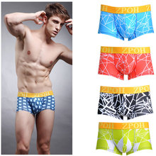 new 2016  male cotton panties sexy underpants boxers print boys fashion boy man underwear trunks low-waist boxer shorts 2024 - buy cheap