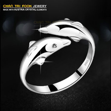 New Hot Sale Fashion Cute Ddolphin Ring Jewelry For Women Birthday Present 2024 - buy cheap