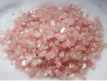 Natural Pink Crystal Gravel pot magnet aquarium decoration fish tank pillow stones flower crystal Tumbled Stone 2024 - buy cheap