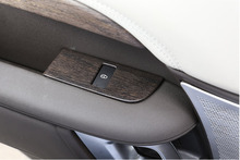 Cerradura de puerta de seguridad para coche, cubierta de botón de interruptor de ajuste para Land Rover Discovery 5 L462 2017 2018 LR5, ABS, madera de roble, 4 Uds. 2024 - compra barato