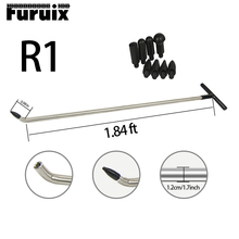FURUIX 1pc Newly Design Rods Tools Hook Tools Push Rod with 8 pcs tap down heads (R1) 2024 - buy cheap