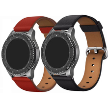 20 мм 22 мм huami amazfit Bip кожаный ремешок для samsung galaxy watch 42 мм 46 мм gear sport S2 S3 классический Frontier Band huawei gt 2 2024 - купить недорого