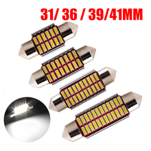 YSY  Car styling 31/36/ 39/41mm Festoon Reading Light 12SMD 4014 SMD CANBUS Error Free Car Interior Bulb c5w License Plate Lamp 2024 - buy cheap