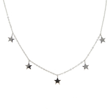 Женское классическое ожерелье-чокер с подвеской в виде звезды, серебро 925 пробы, 2019 2024 - купить недорого