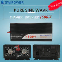 ups inverter 1500W pure sine wave inverter with charger 12V 24V 48v DC to AC 220V 230V 240v solar power inverter 2024 - buy cheap