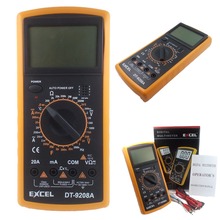 Digital Multimeter DC AC Voltage Current Resistance Capacitance Temperature Frequency Meter Tester EXCEL DT9208A Multimeters 2024 - buy cheap